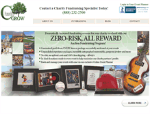 Tablet Screenshot of charitygrow.com